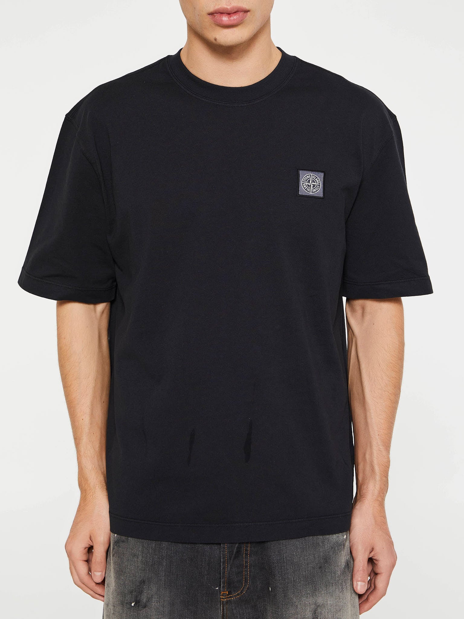 Stone Island - S0115 T-shirt in Black