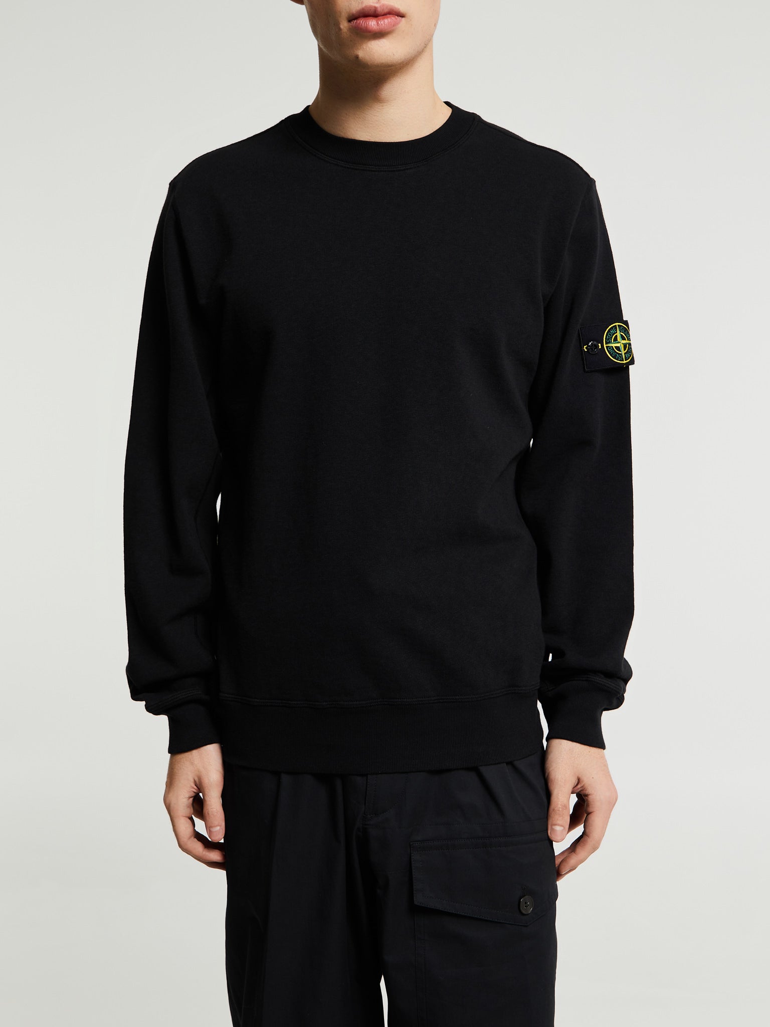 Stone Island - 6100020 Sweatshirt in Black