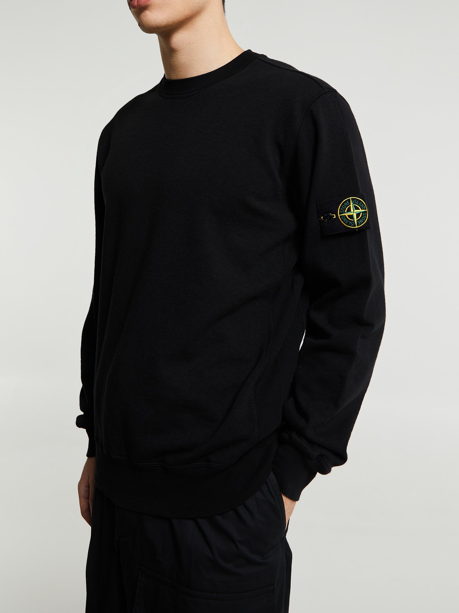 Stone Island - 6100020 Sweatshirt in Black