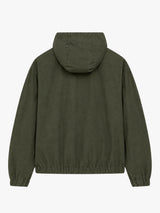 Stone Island - 1200011 Hooded Shirt in Coal Grey