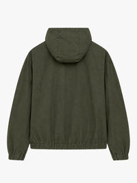 Stone Island - 1200011 Hooded Shirt in Coal Grey