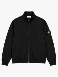 Stone Island - 6100066 Zip Up Cardigan in Black