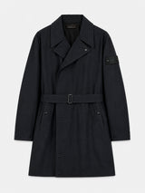 Stone Island - 710004 Trench Coat in Black