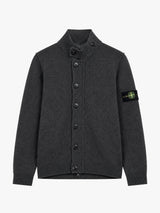 Stone Island - 5100047 Cardigan in Melange Lead