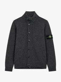 Stone Island - 5100047 Cardigan in Melange Lead