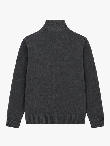 Stone Island - 5100047 Cardigan in Melange Lead