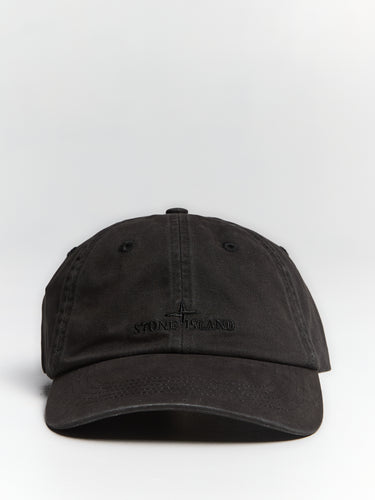 Stone Island - 9100002 Baseball Cap in Black