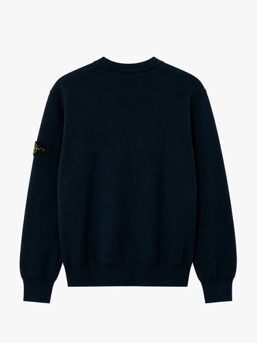 Stone Island - 5100154 Crew Neck in Navy Blue