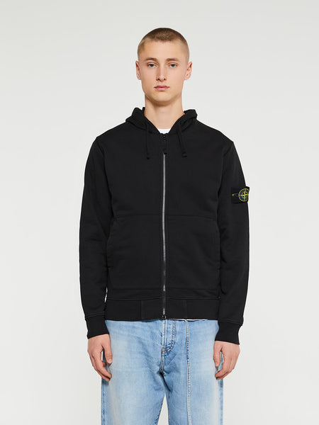 64258 black sales sweatshirt stone island