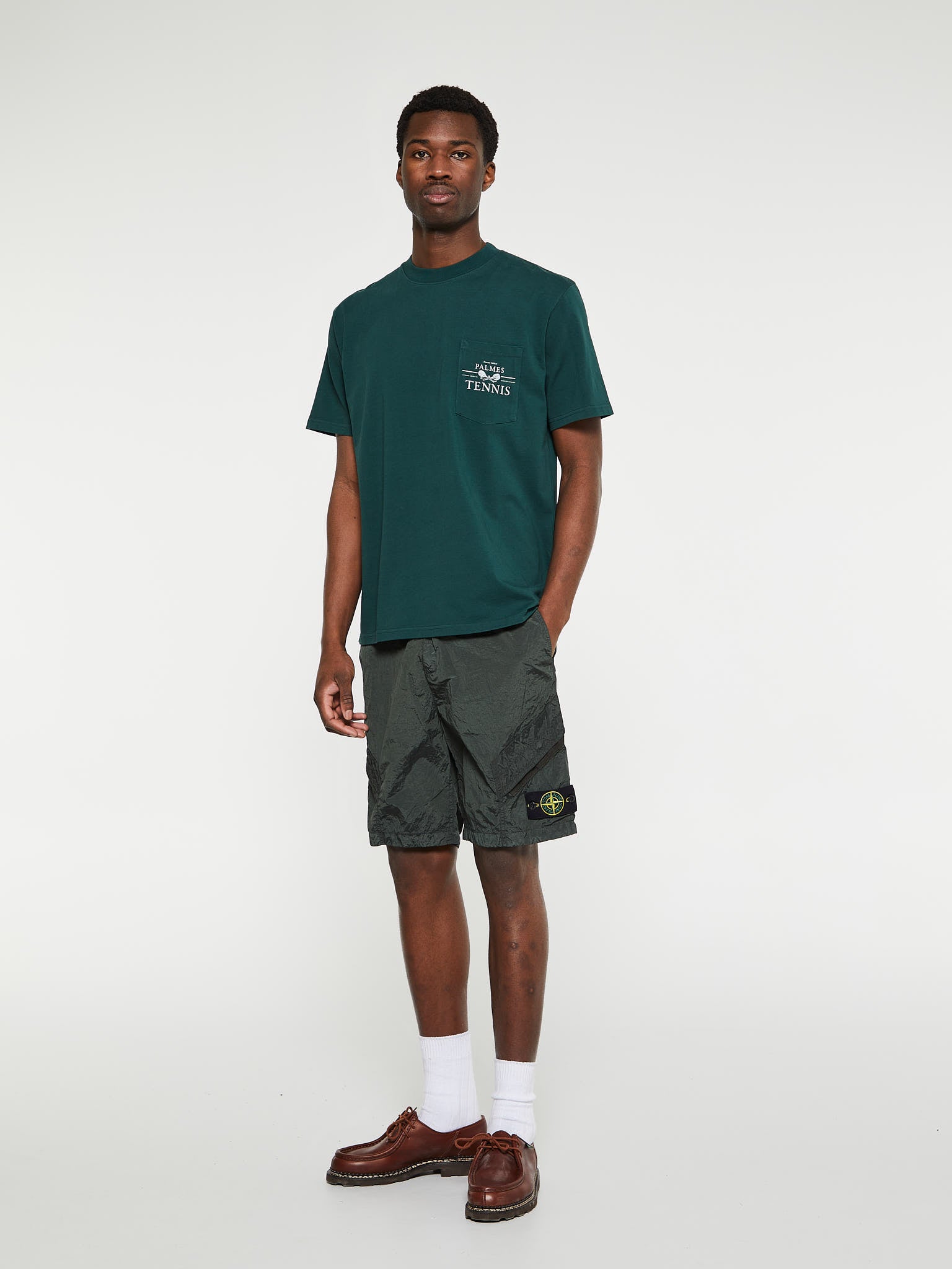Bermuda Shorts in Green