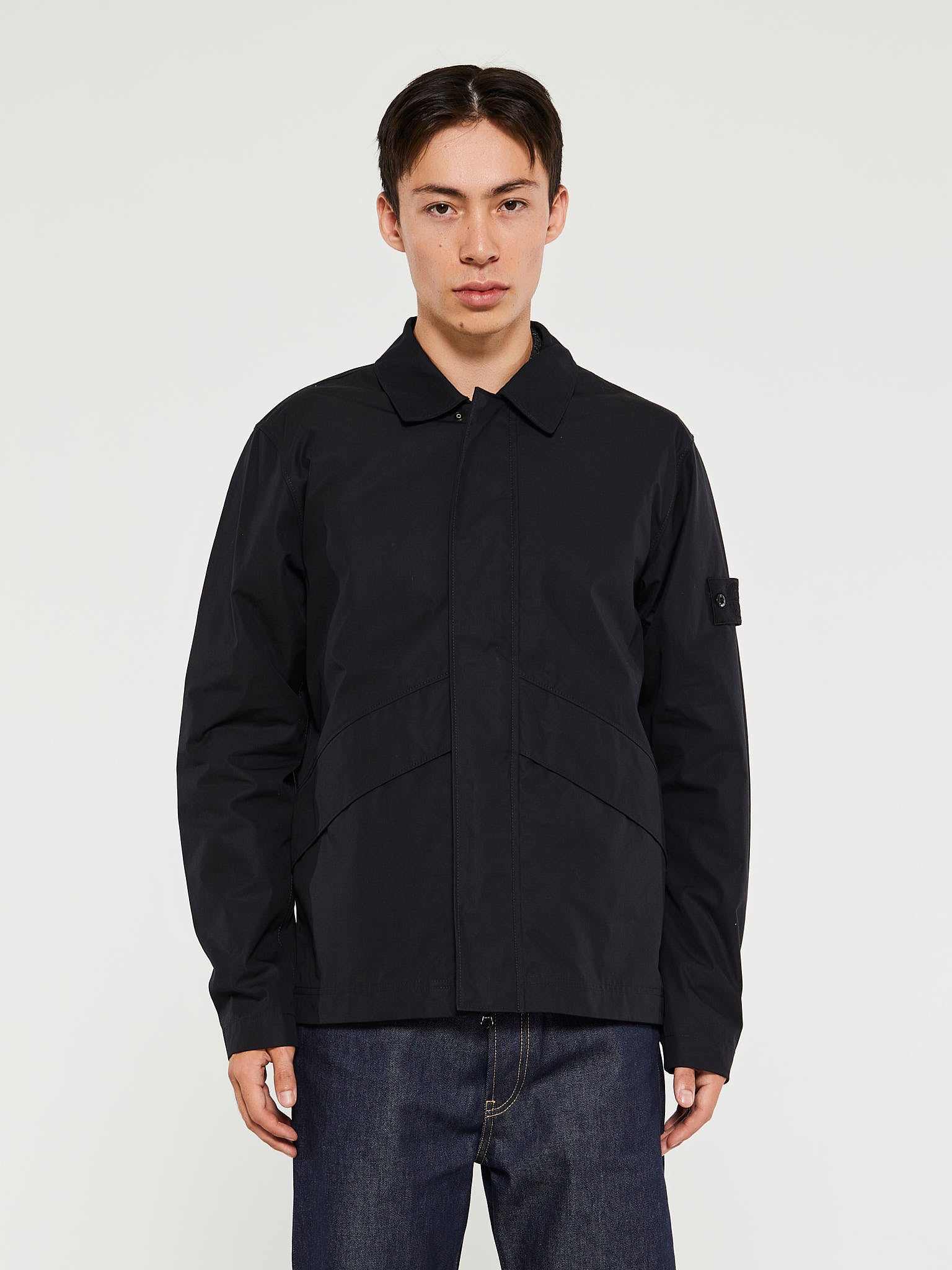 Stone Island - 107F1 Overshirt Ghost in Black