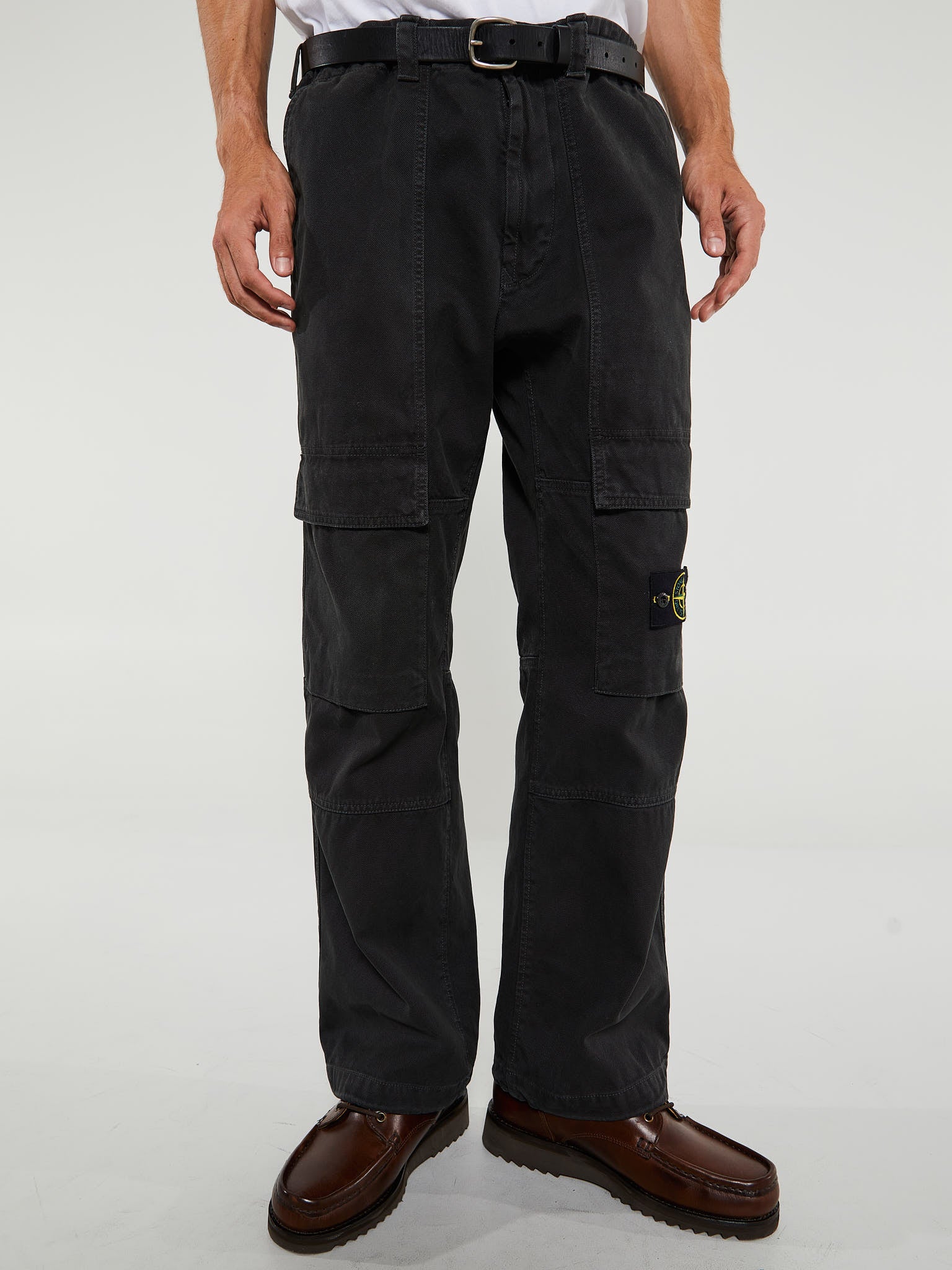 Stone Island - 30601 Relaxed Fit Cargo Pants in Grey