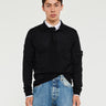 Stone Island - 571FC Ghost Maglia RWS Knit in Black