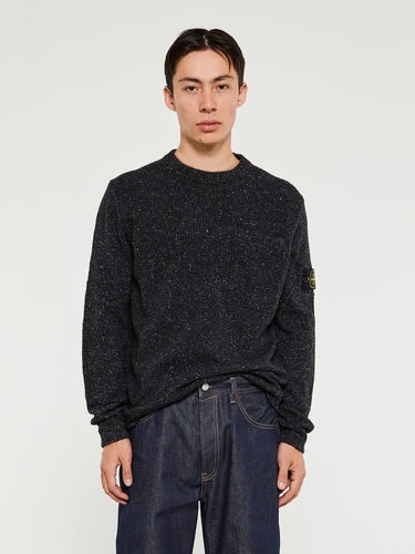 Stone Island - 562B1 Maglia Knit in Black