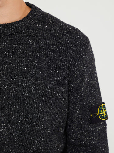 Stone Island - 562B1 Maglia Knit in Black