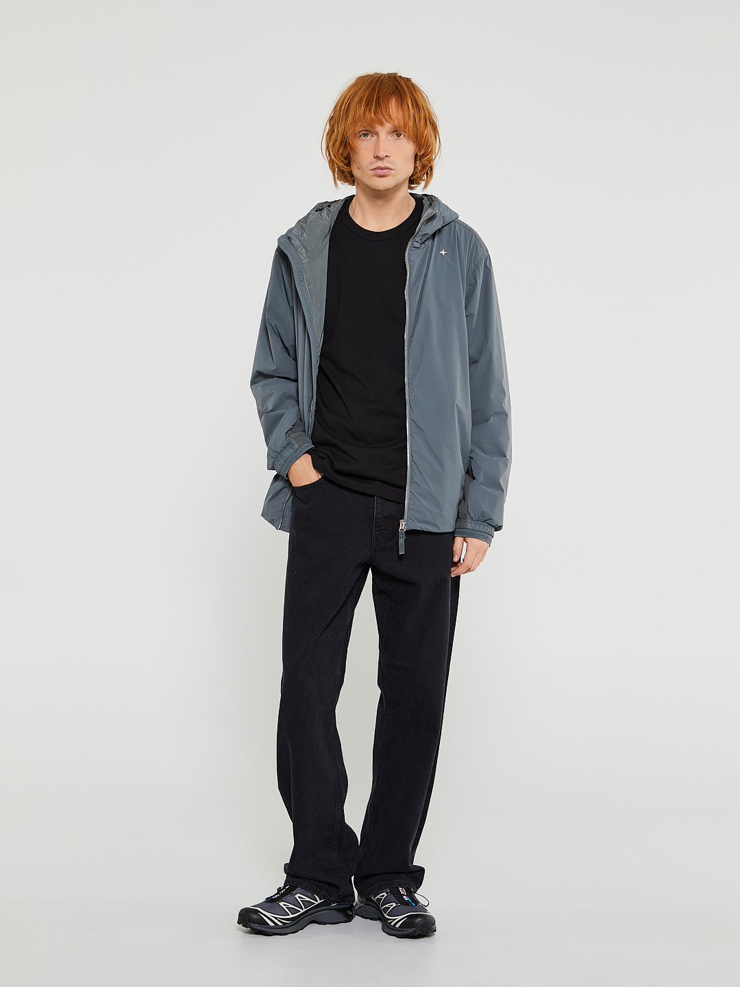 405G2 Giubbotto Jacket in Lead Grey