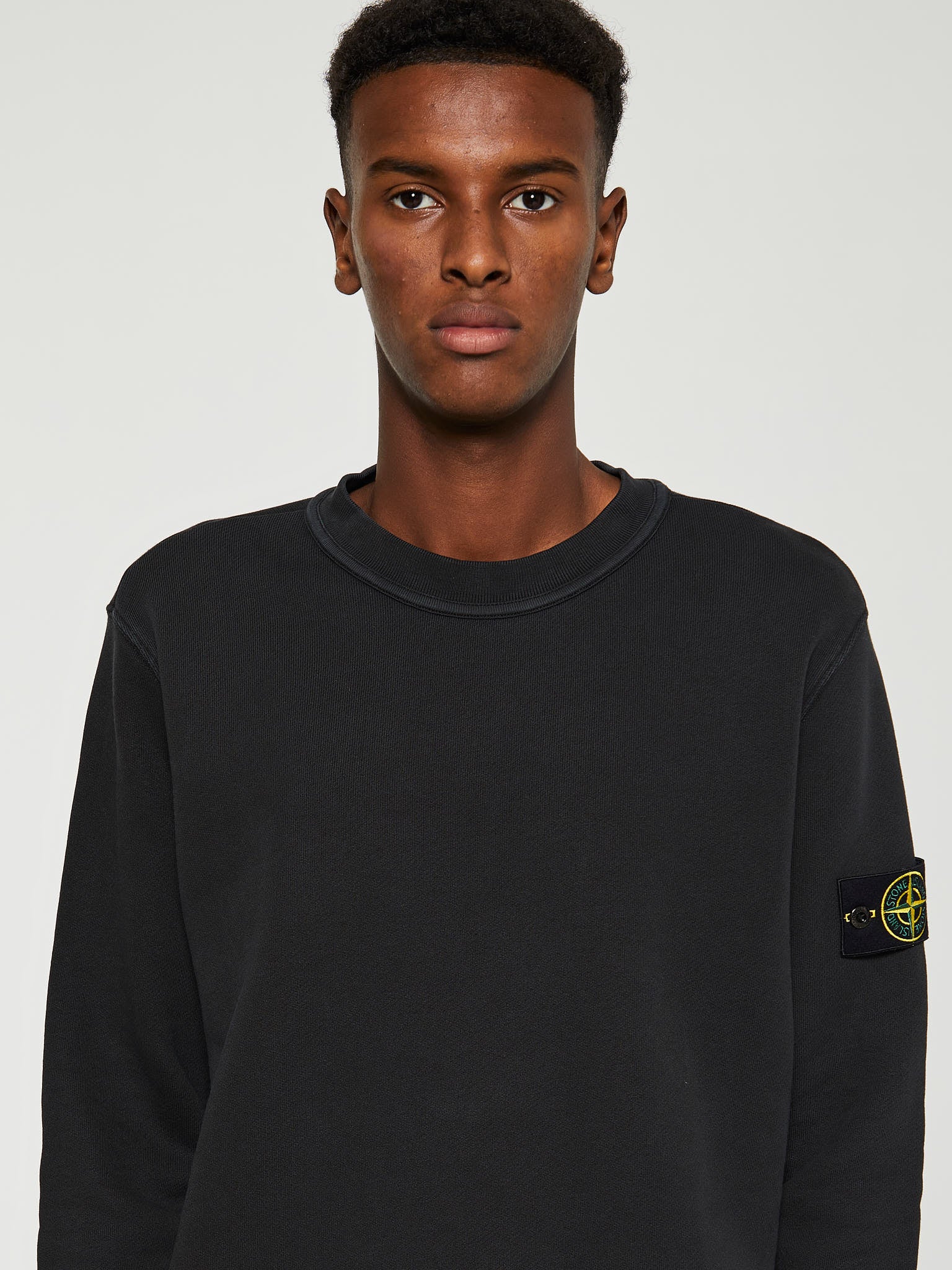 Stone Island - 61241 Felpa Sweatshirt in Black