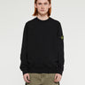 Stone Island - 63051 Felpa Sweatshirt in Black
