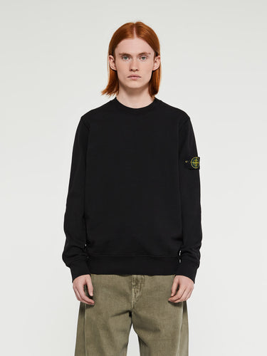 Stone Island - 63051 Felpa Sweatshirt in Black
