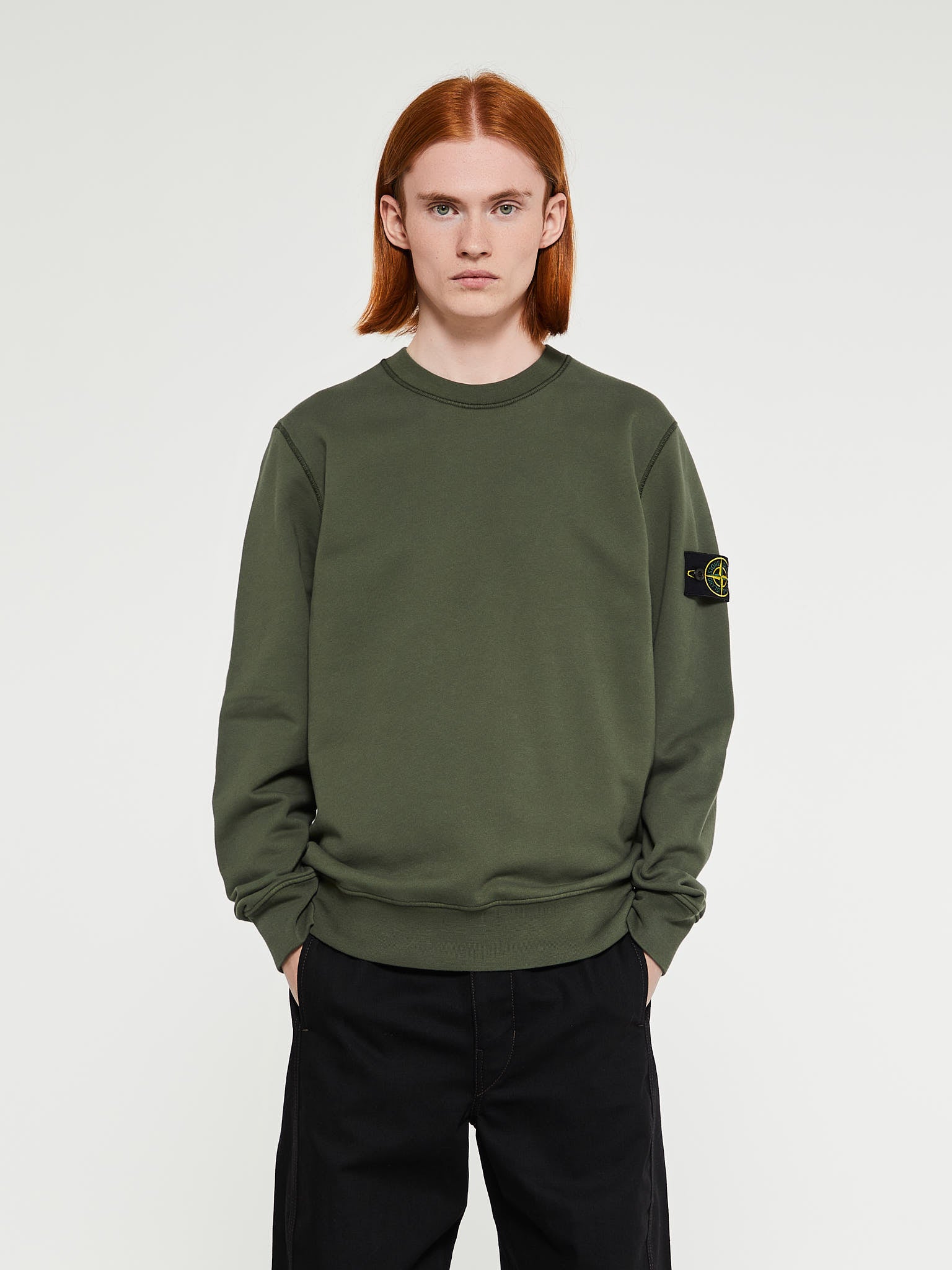 63051 Felpa Sweatshirt i Grøn