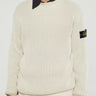 Stone Island - 532C1 Maglia RWS Knit in Natural