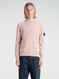 Stone Island - 5100011 Crew Neck in Antique Rose