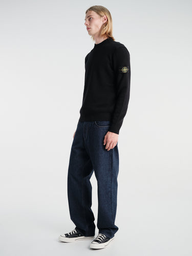 Stone Island - 5100011 Crew Neck in Black