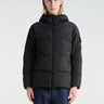 Stone Island - 4100037 Hooded Down Jacket in Black