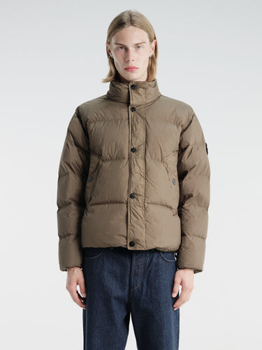 Stone Island - 410019 Bomber Jacket in Military Green