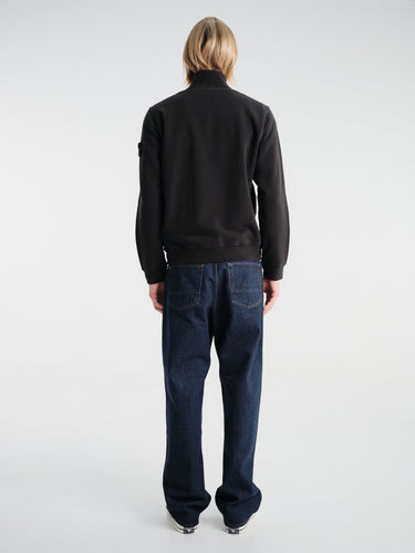 Stone Island - 6100066 Zip Up Cardigan in Black