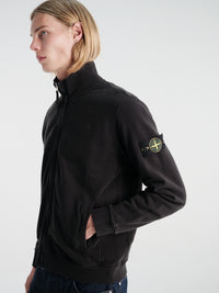 Stone Island - Zip Up Cardigan in Black