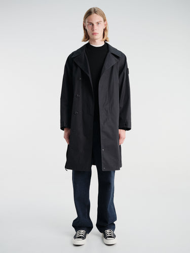 Stone Island - 710004 Trench Coat in Black