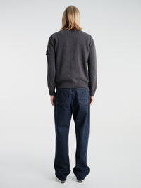 Stone Island - 5100047 Cardigan in Melange Lead