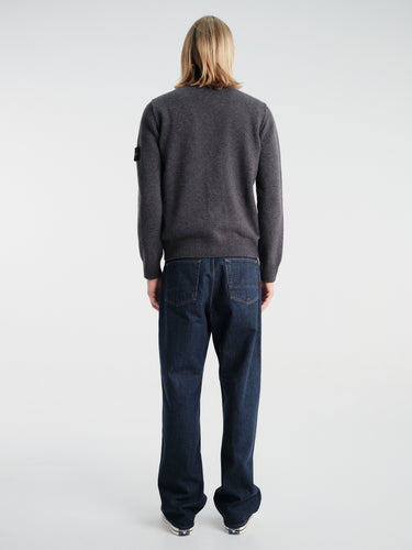 Stone Island - 5100047 Cardigan in Melange Lead