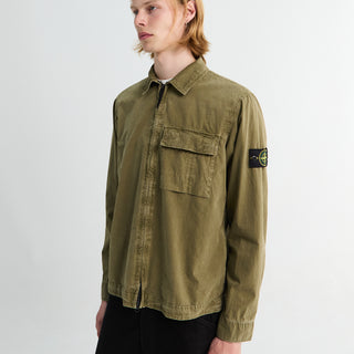 Stone Island - L1S15-1200008-V015G Shirt in Military Green