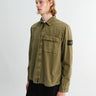 Stone Island - L1S15-1200008-V015G Shirt in Military Green