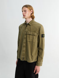 Stone Island - L1S15-1200008-V015G Shirt in Military Green