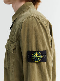 Stone Island - L1S15-1200008-V015G Shirt in Military Green
