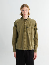 Stone Island - L1S15-1200008-V015G Shirt in Military Green