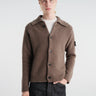 Stone Island - 5100056 Cardigan in Umber Melange