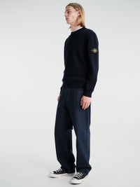 Stone Island - 5100154 Crew Neck in Navy Blue