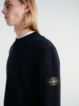 Stone Island - 5100154 Crew Neck in Navy Blue