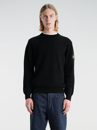 Stone Island - 5100154 Crew Neck in Black