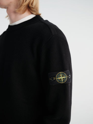 Stone Island - 5100154 Crew Neck in Black