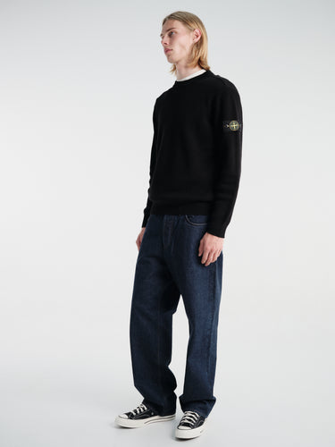 Stone Island - 5100154 Crew Neck in Black