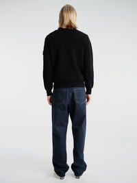 Stone Island - 5100154 Crew Neck in Black