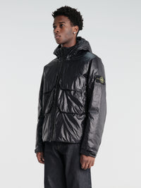 Stone Island - Short Parka in Black