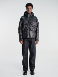 Stone Island - Short Parka in Black