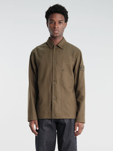 Stone Island - Shirt in Military Green