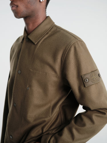 Stone Island - Shirt in Military Green